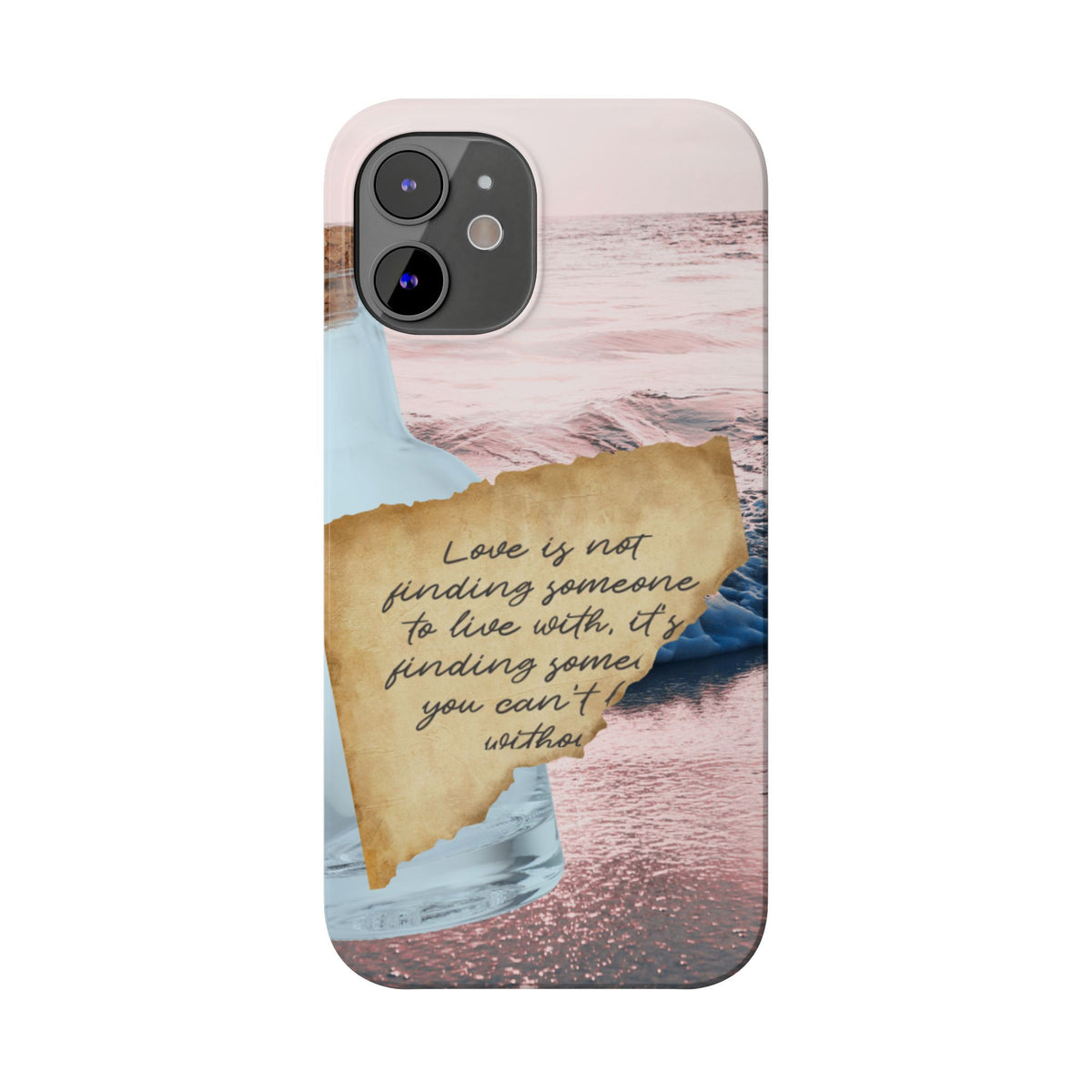 Slim Phone Case – Written in the Tide