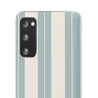 Snap Phone Case – Coastal Stripe