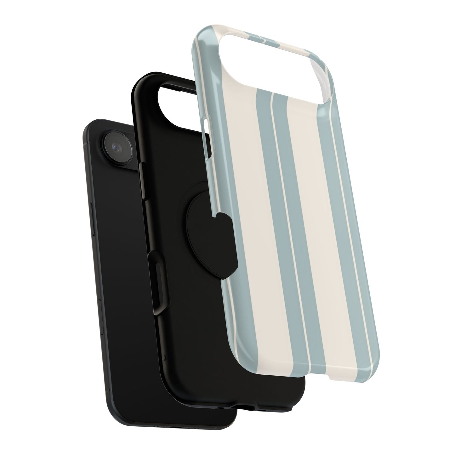 Impact-Resistant Phone Case – Coastal Stripe