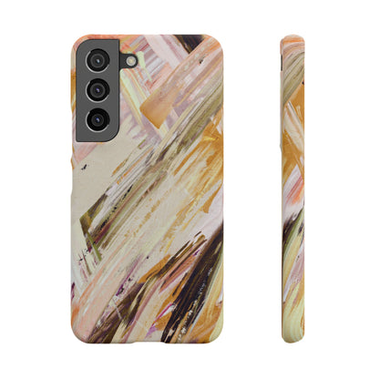 Snap Phone Case – Brush & Bronze