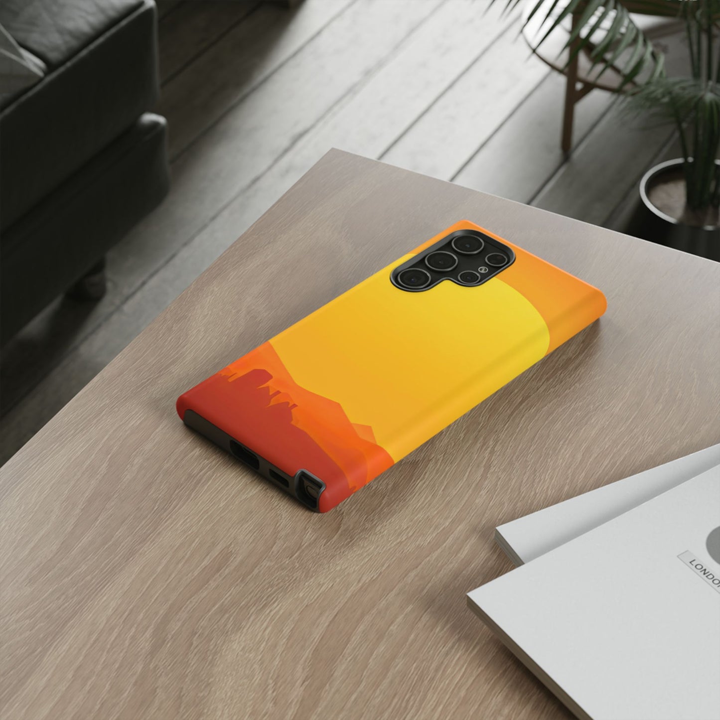 Protective Phone Case – Desert Sunrise