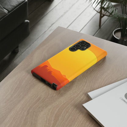 Protective Phone Case – Desert Sunrise