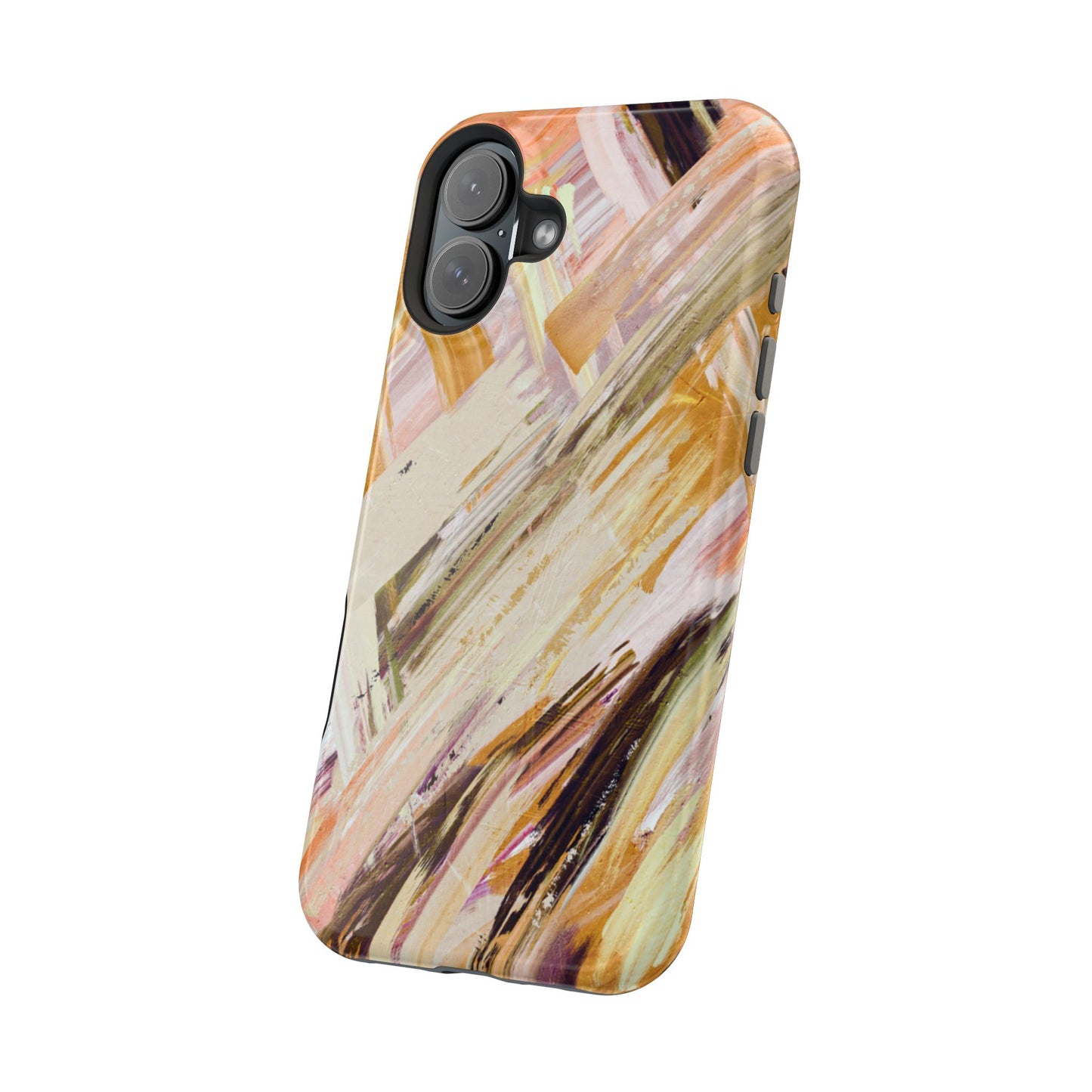 Wireless-Charging Compatible Case – Brush & Bronze