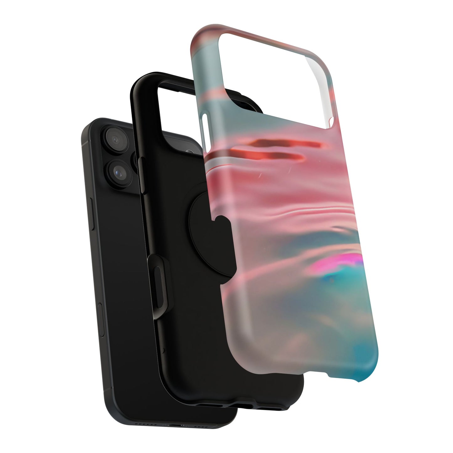 Impact-Resistant Phone Case – Liquid Sunset