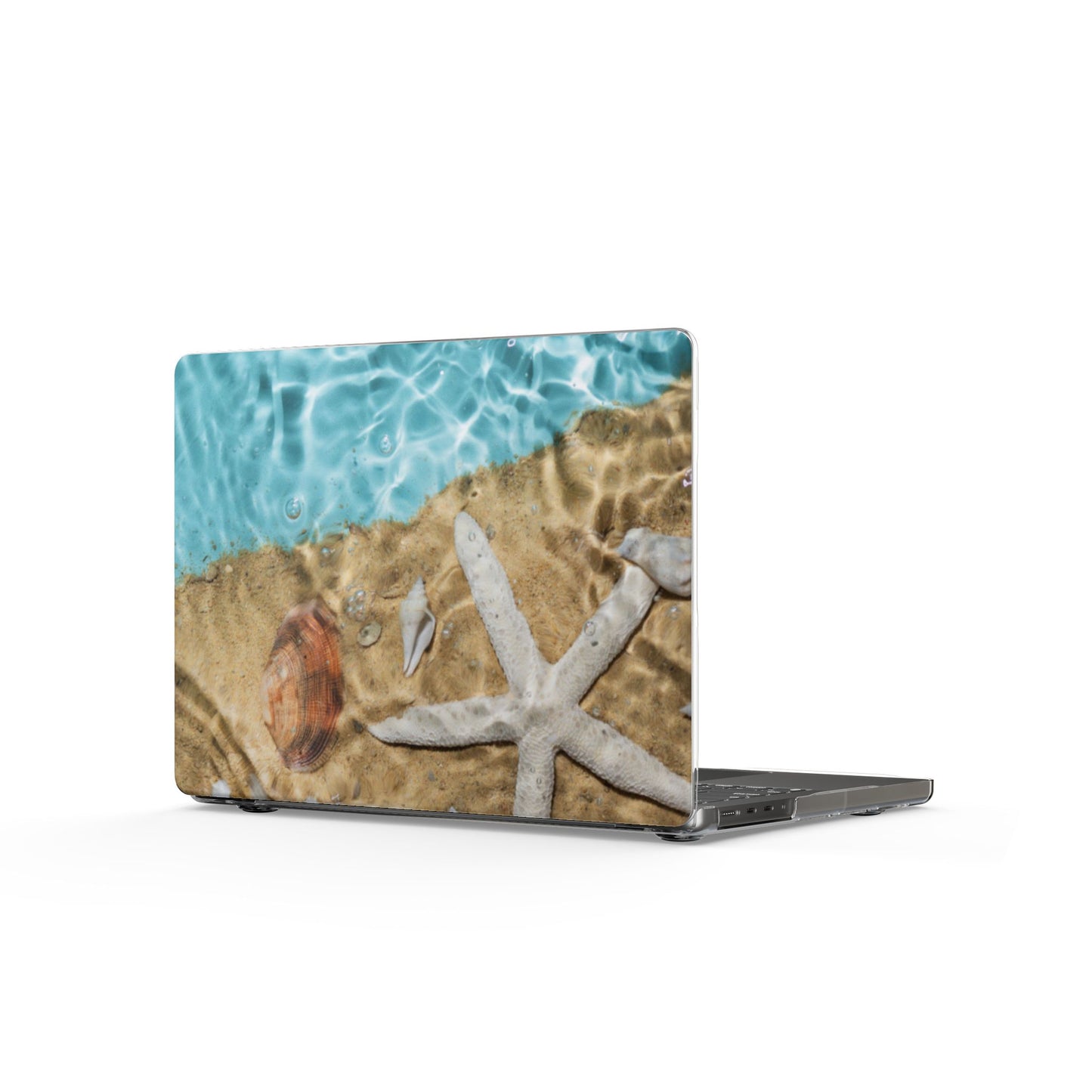 Clear Laptop Case – Shallow Water