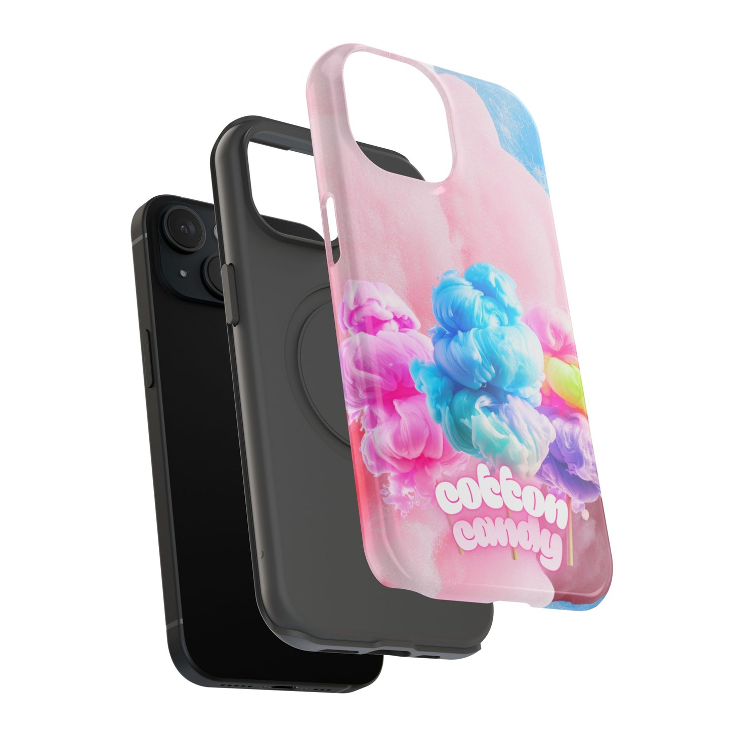 Impact-Resistant Phone Case – Cotton Candy Dream
