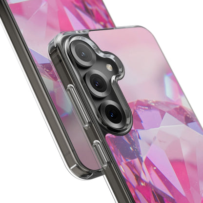 Clear Phone Case – Pink Ice