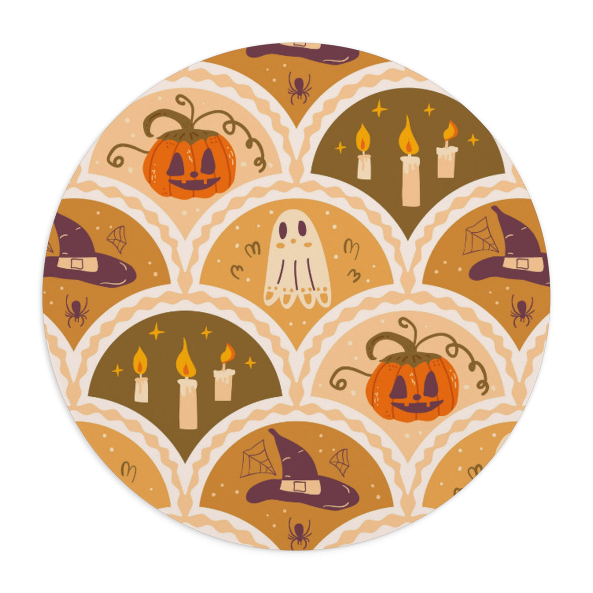 Round Mouse Pad – Vintage Haunt
