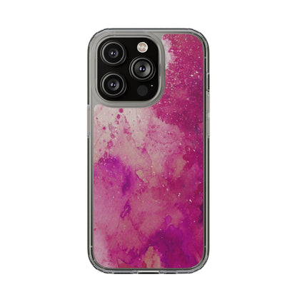 Clear Phone Case – Spilled Wine