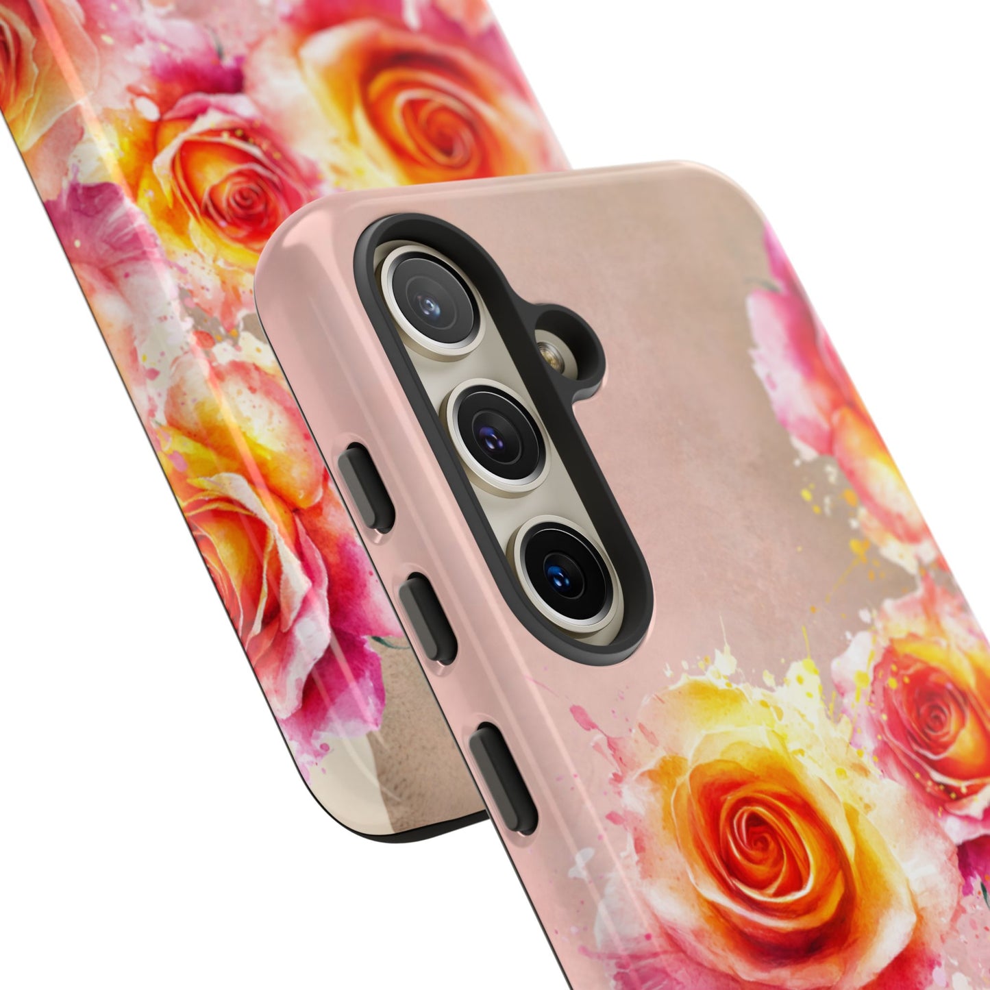 Protective Phone Case – Sunset Roses