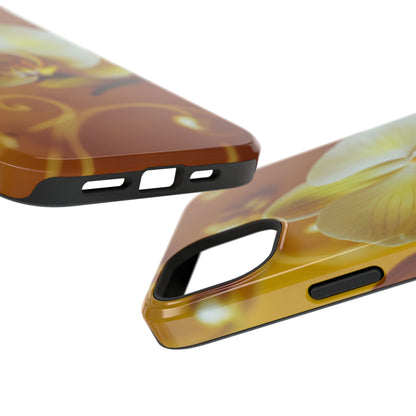 Protective Phone Case – Amber Orchid