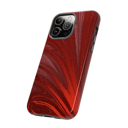 Protective Phone Case – Crimson Current