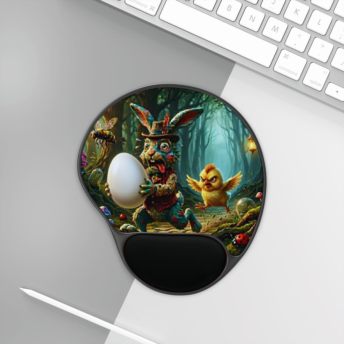 Ergonomic Mouse Pad with Wrist Rest – Egg Heist