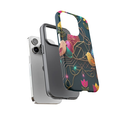 Protective Phone Case – Jeweled Garden