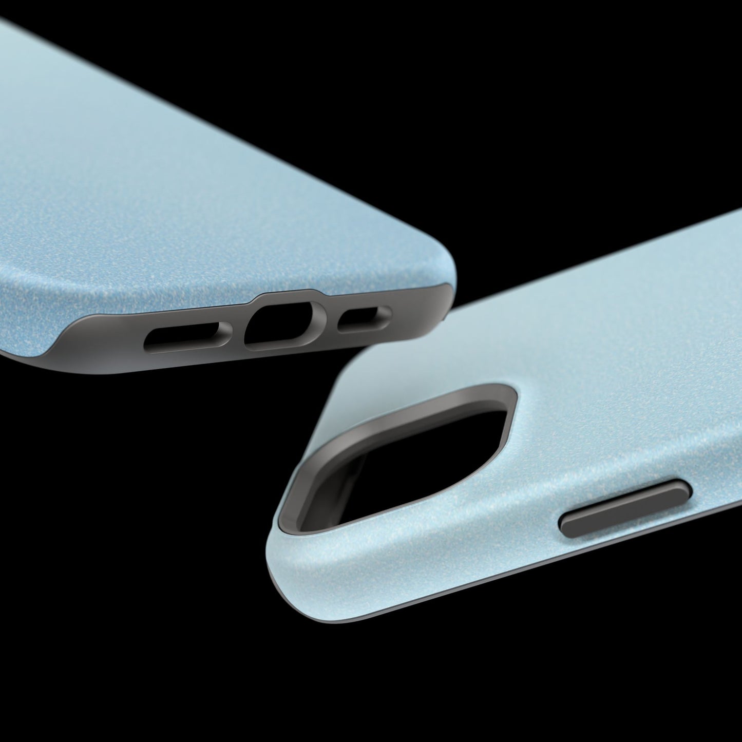 Wireless-Charging Compatible Case – Blue Whisper