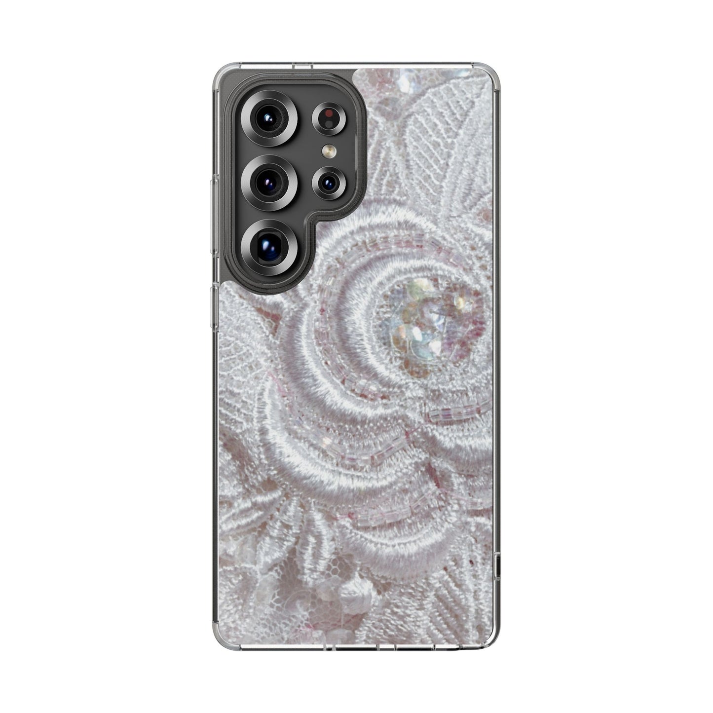 Clear Phone Case – Lace Veil