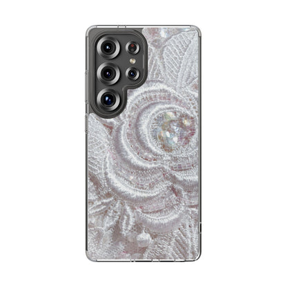 Clear Phone Case – Lace Veil