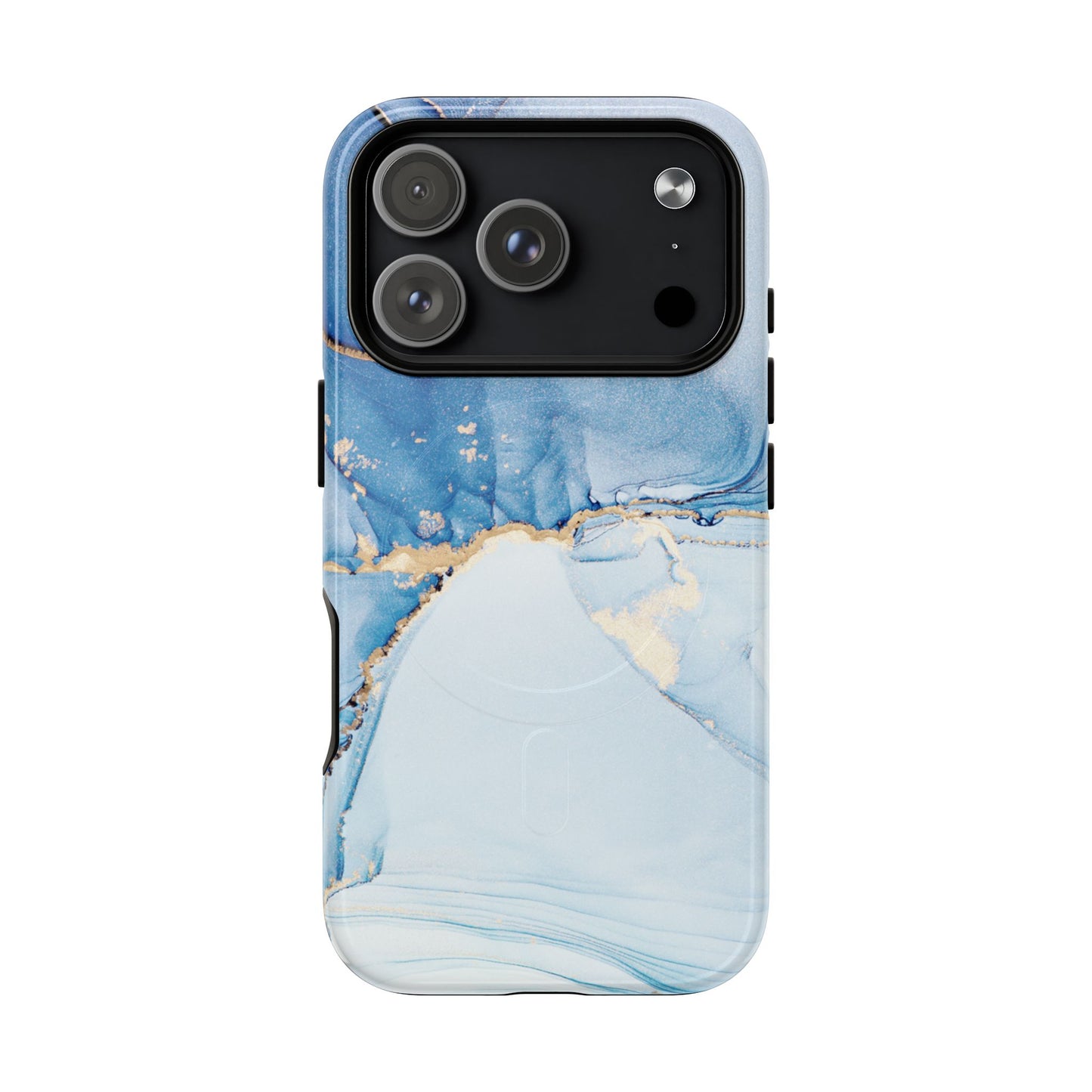 Protective Magnetic Phone Case – Blue Agate