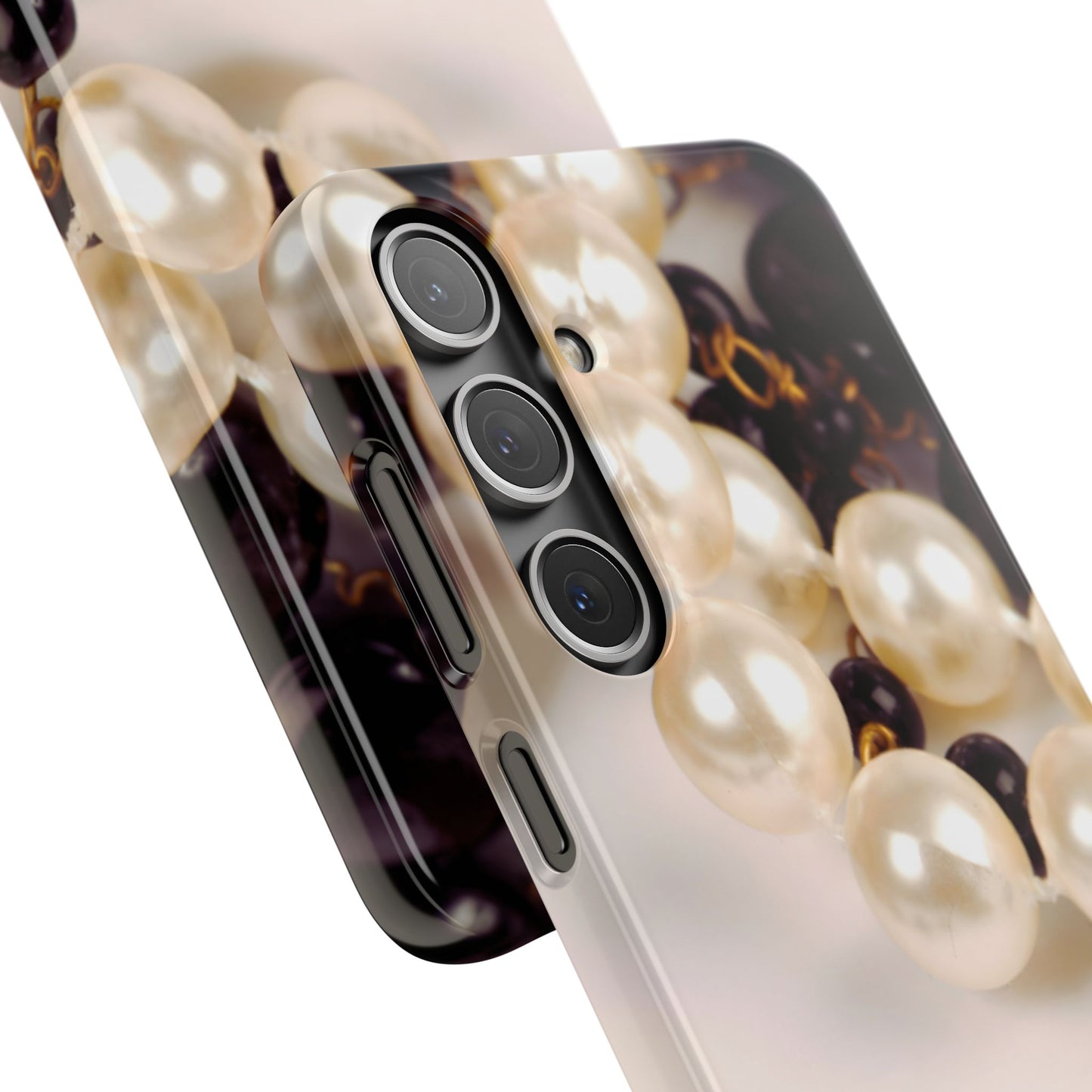 Snap Phone Case – Noir Pearl