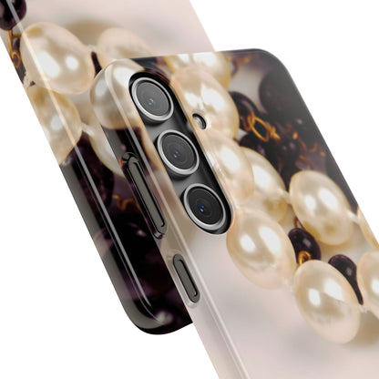 Snap Phone Case – Noir Pearl