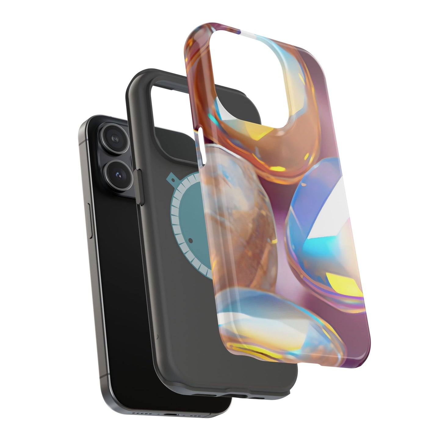 Wireless-Charging Compatible Case – Glass Candy