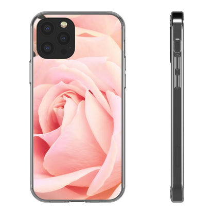 Clear Phone Case – A Mother’s Rose Embrace