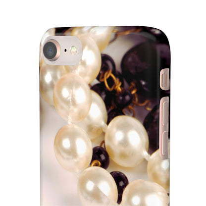 Snap Phone Case – Noir Pearl