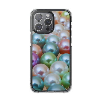 Clear Magnetic Phone Case – Pearl Pop