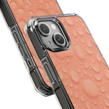 Clear Magnetic Phone Case – Apricot Rain
