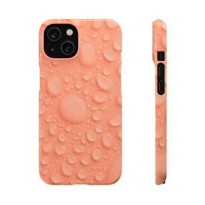 Snap Phone Case – Apricot Rain