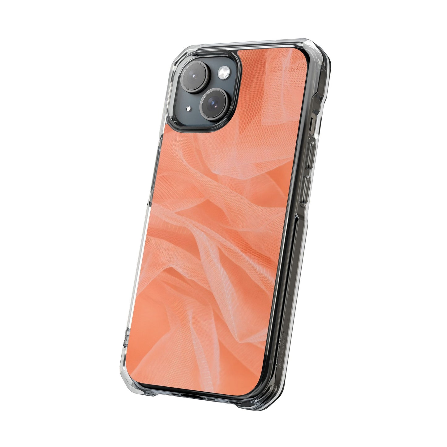 Clear Magnetic Phone Case – Coral Veil
