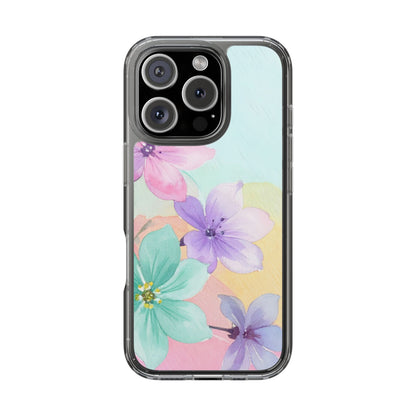 Clear Phone Case – Water Petal