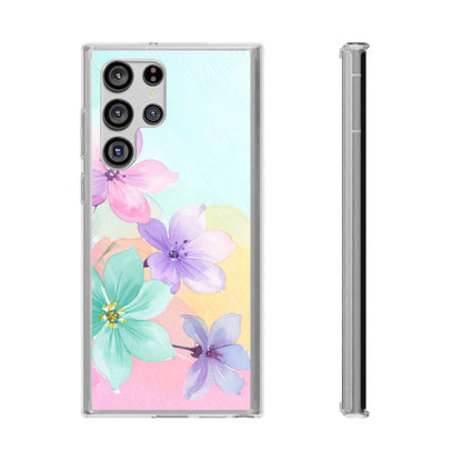 Clear Phone Case – Water Petal