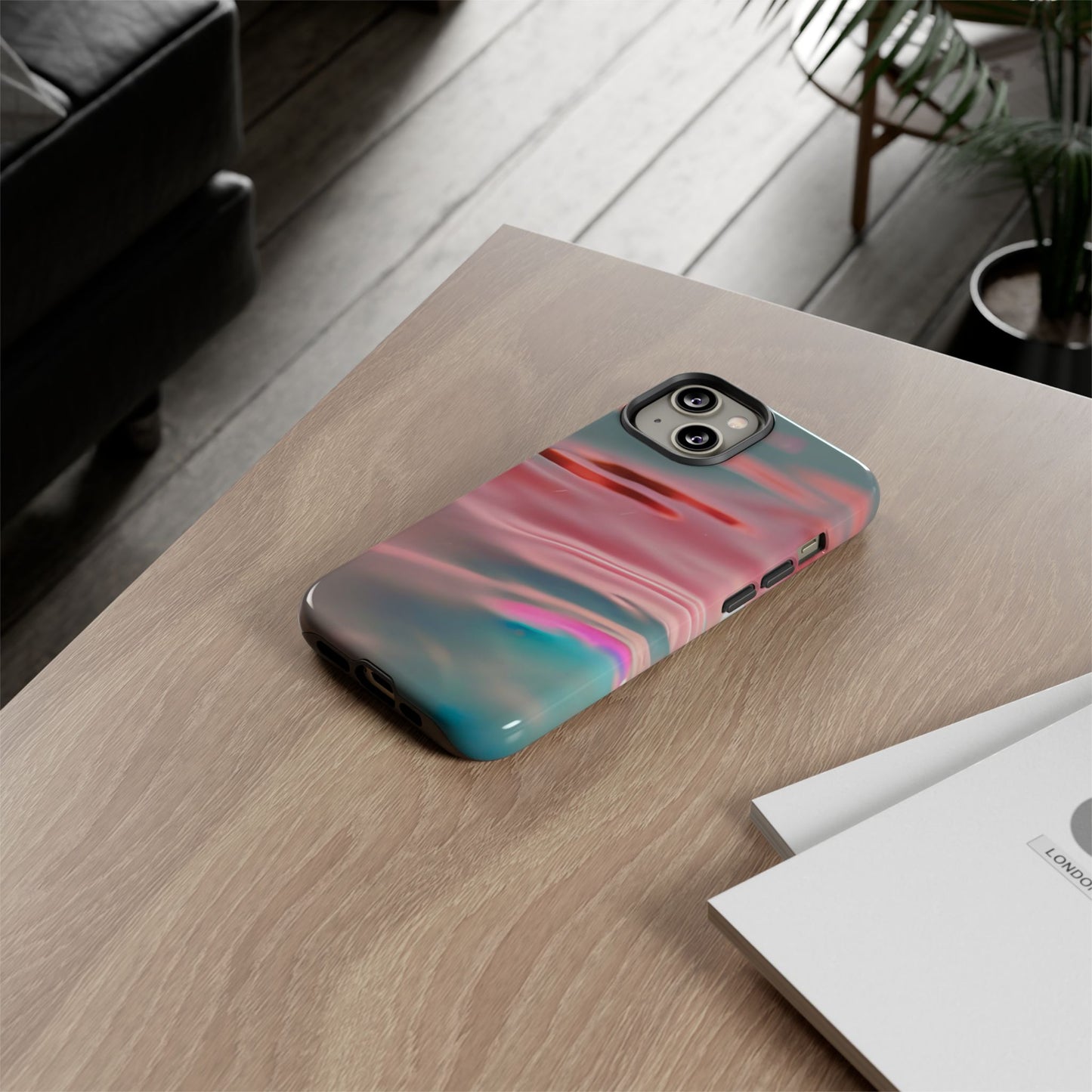 Protective Phone Case – Liquid Sunset