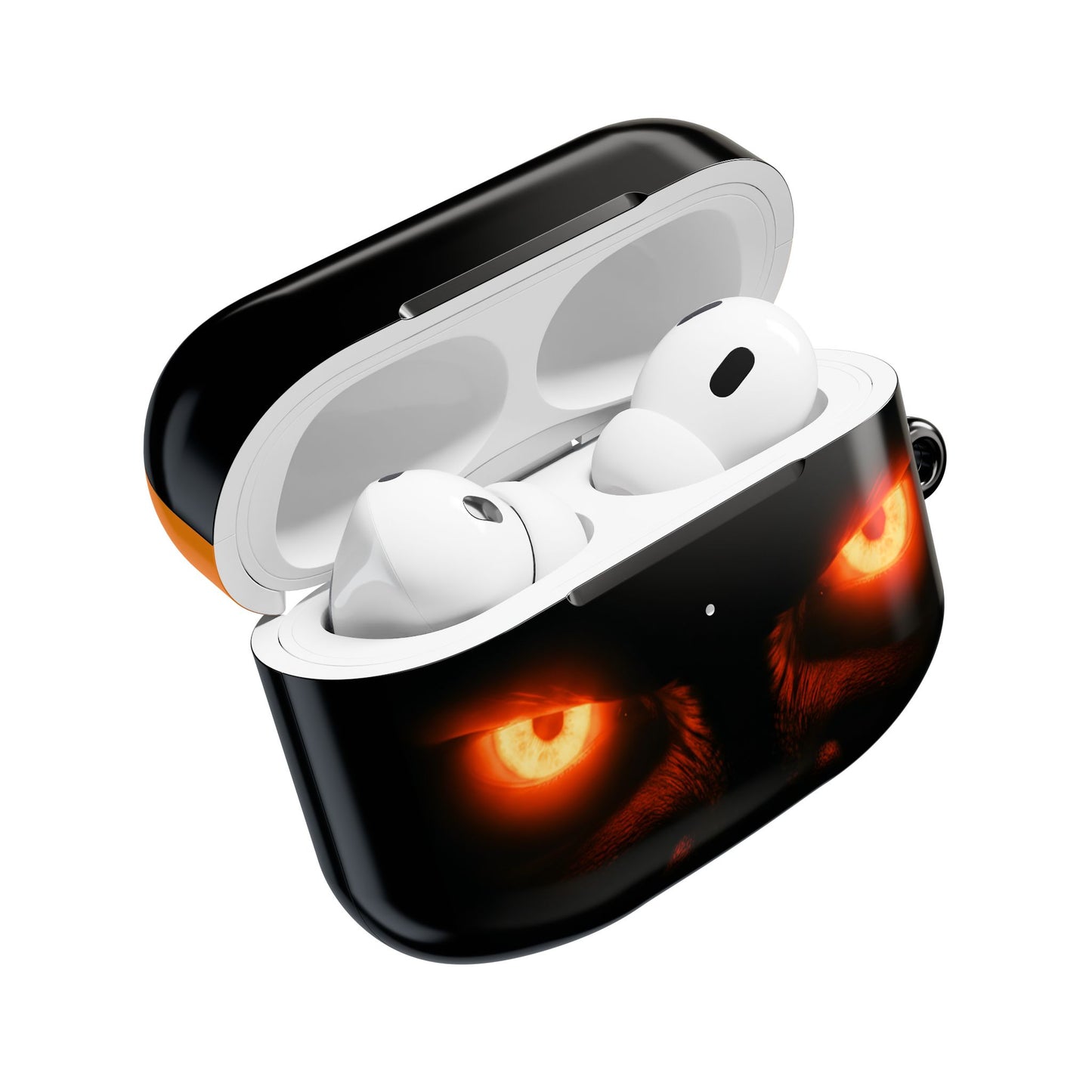 Wireless Earbud Case Cover – Blazing Monster Eyes