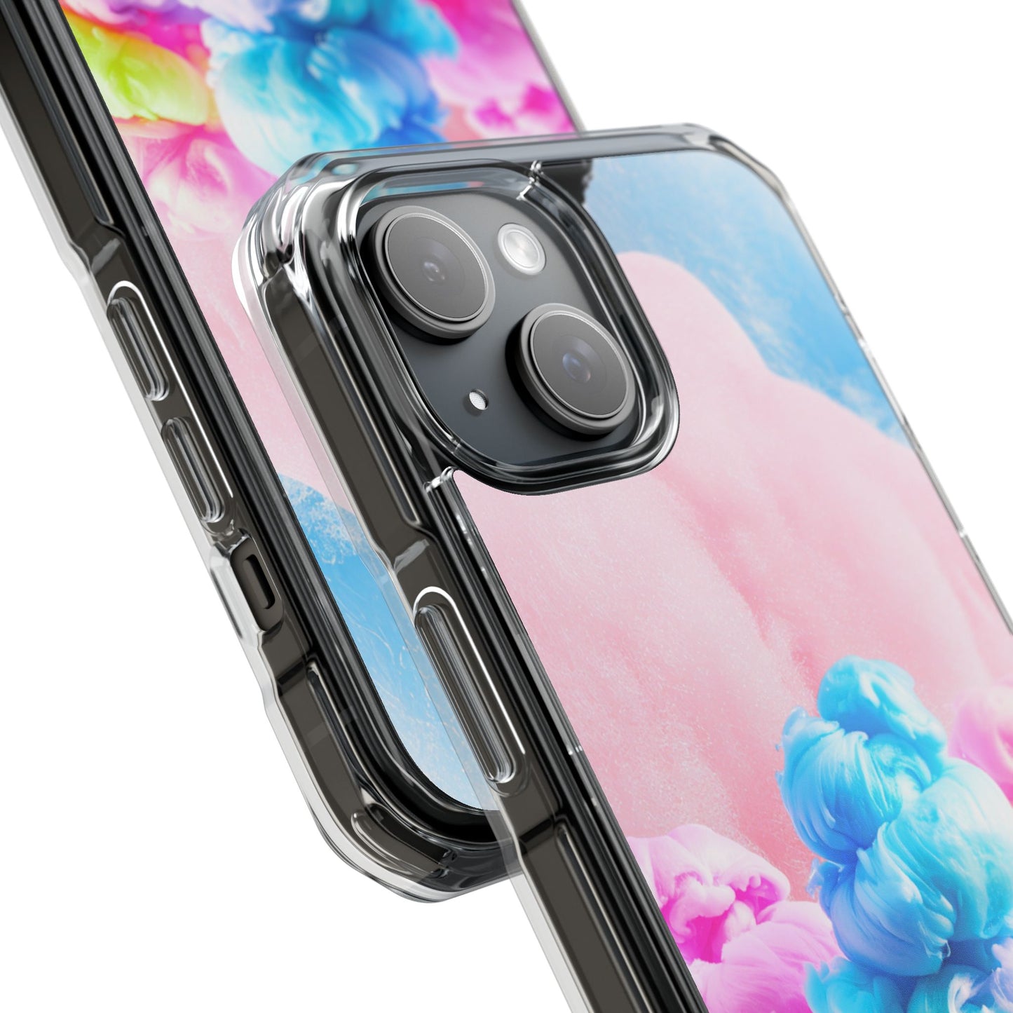 Clear Magnetic Phone Case – Cotton Candy Dream