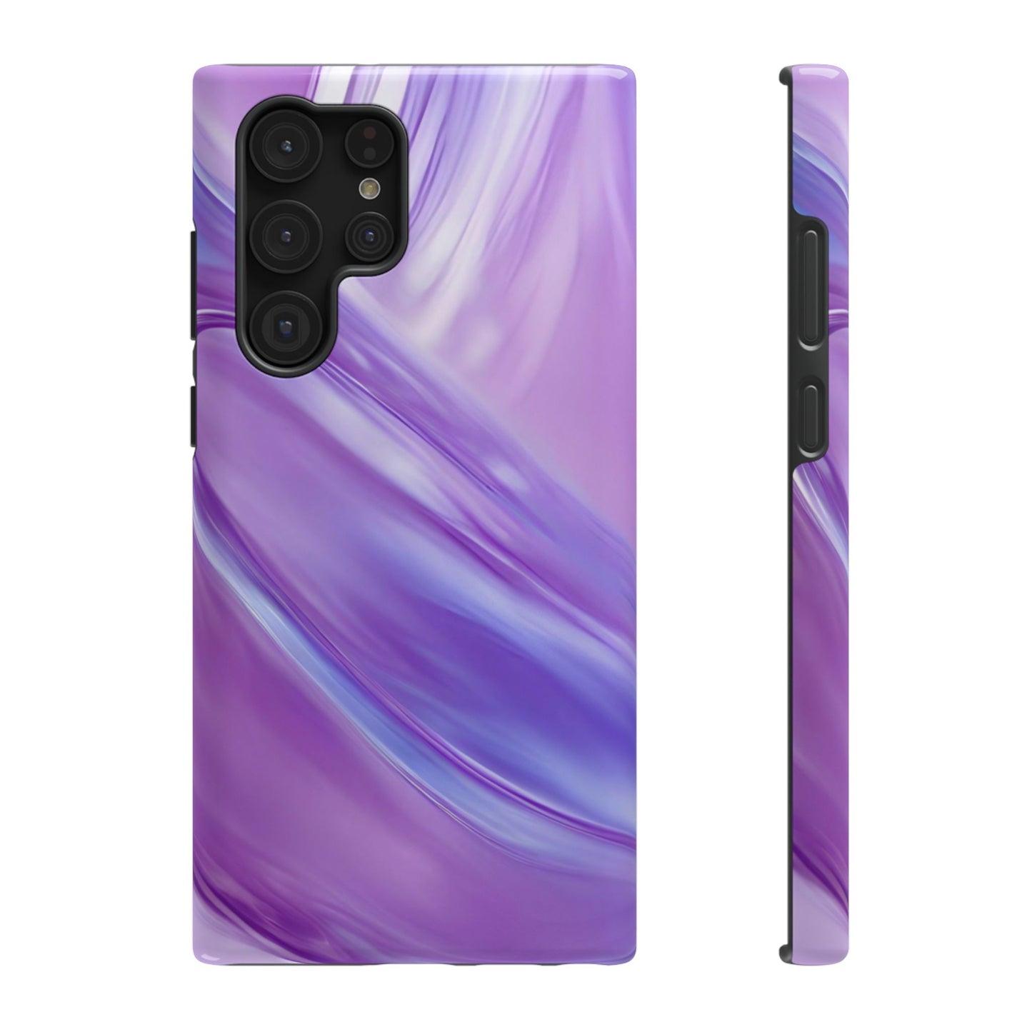 Impact-Resistant Phone Case – Lavender Wave