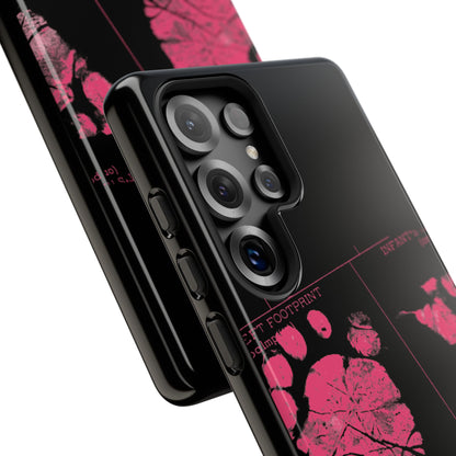 Protective Phone Case – Mom’s Little Pink Footprints
