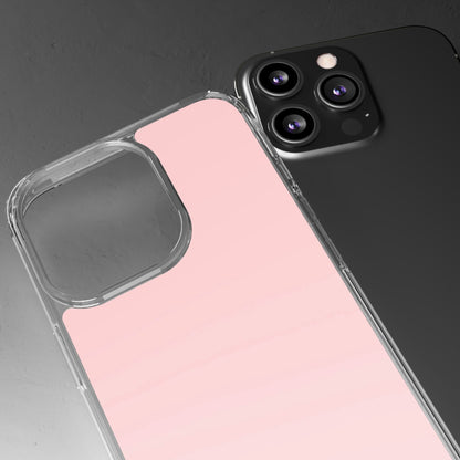 Clear Phone Case – Soft Blush