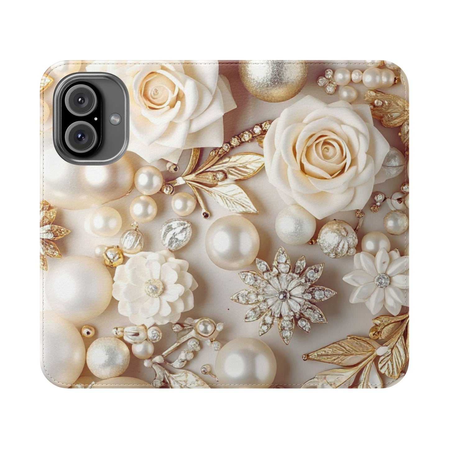 Flip Case – Ivory Opulence