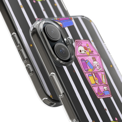Clear Phone Case – Booked to Death