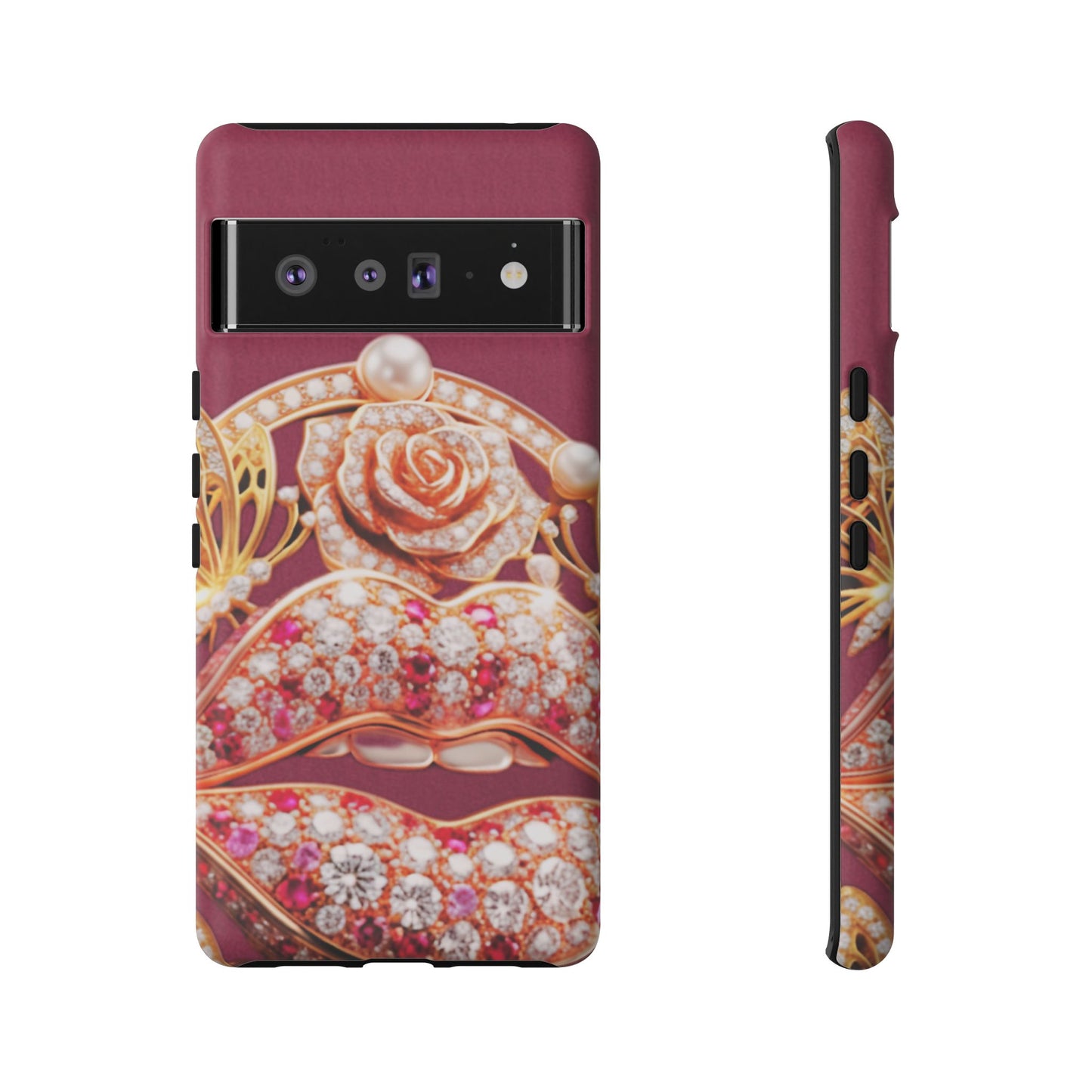 Protective Phone Case – Kiss of Gold