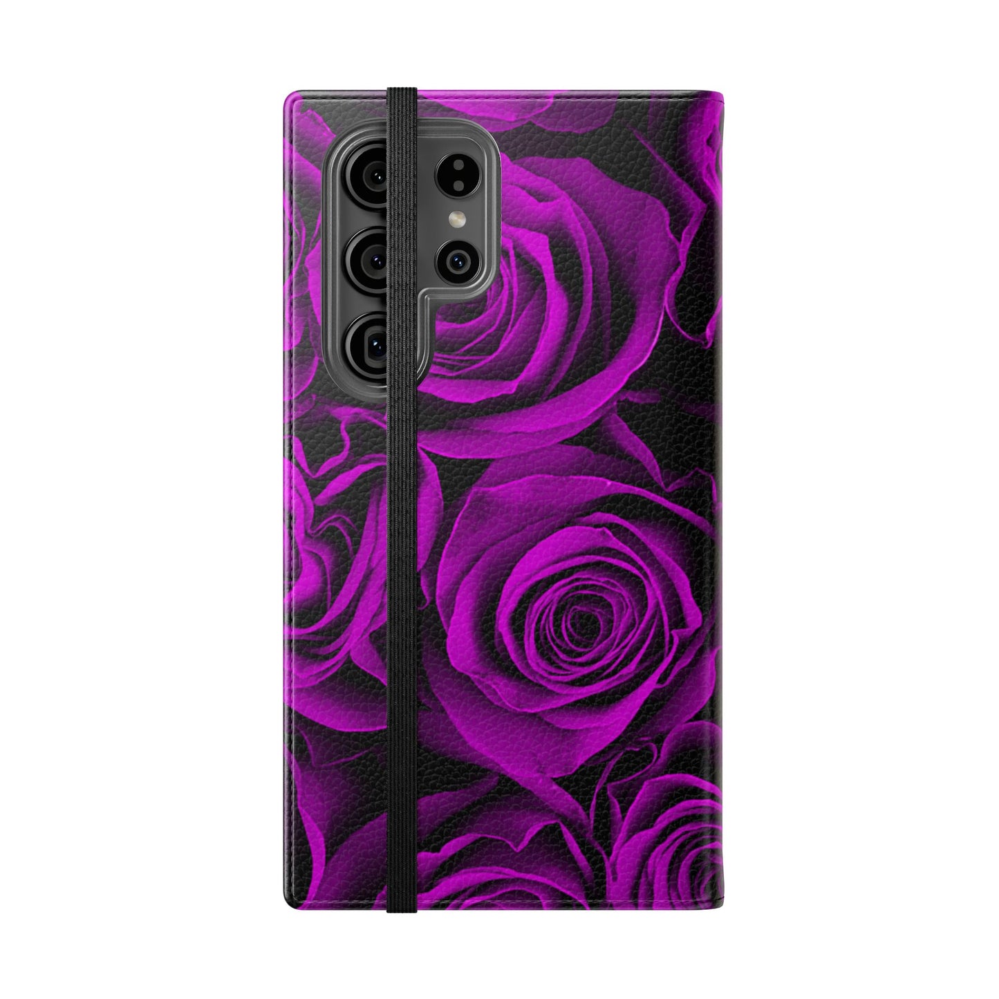 Flip Case – Amethyst Roses