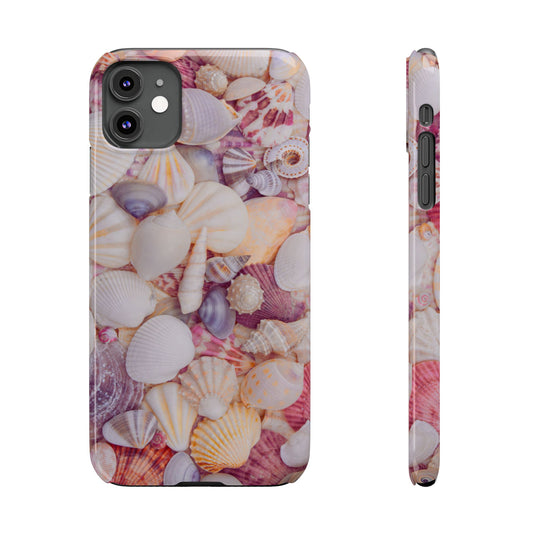 Slim Phone Case – Shell Scatter