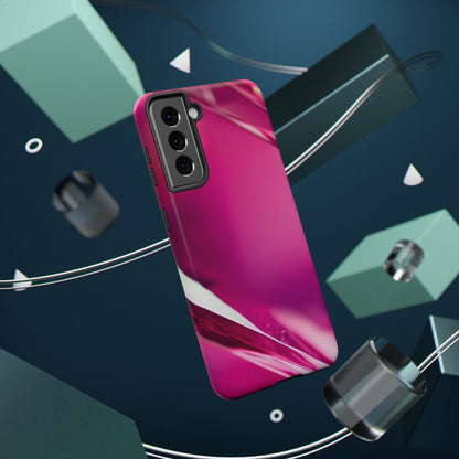 Impact-Resistant Phone Case – Magenta Motion