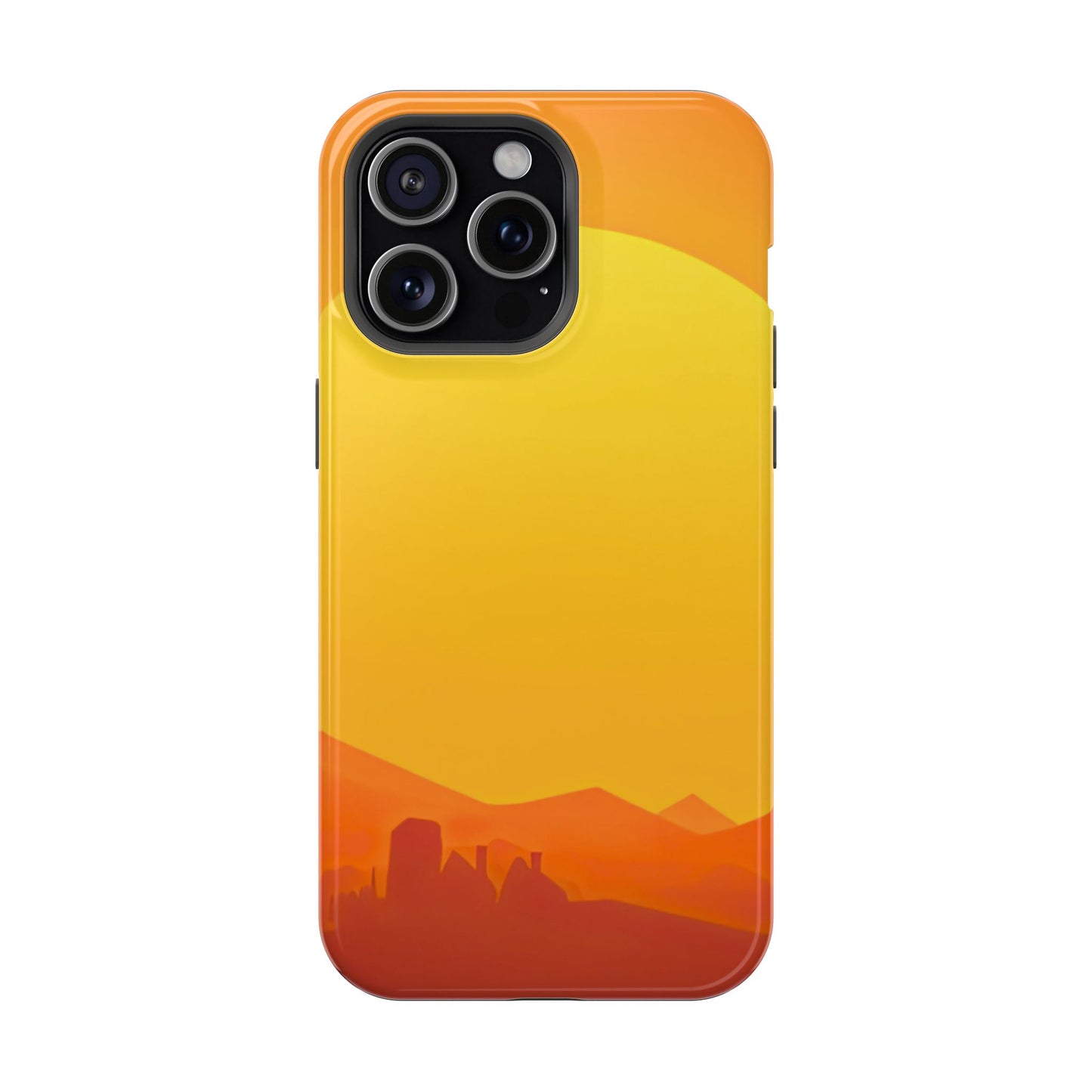 Impact-Resistant Phone Case – Desert Sunrise