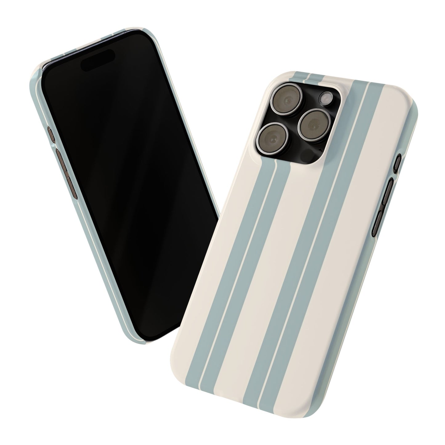 Slim Phone Case – Coastal Stripe