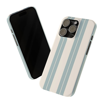 Slim Phone Case – Coastal Stripe