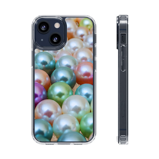 Clear Phone Case – Pearl Pop