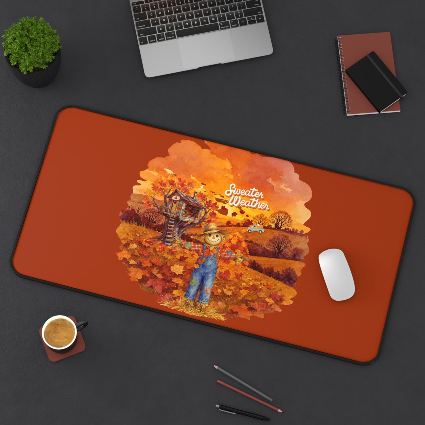 Desk Mat – Sweater Weather